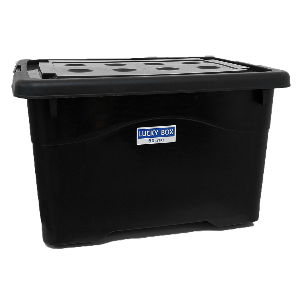 214B 214B กล่องพลาสติกอเนกประสงค์ ความจุ 60 ลิตร มีล้อ - Image 2